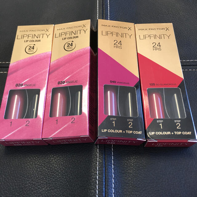 MAXFACTOR(マックスファクター)のMAX FACTOR LIPFINITY ゆうゆうさま 専用ページ コスメ/美容のベースメイク/化粧品(口紅)の商品写真