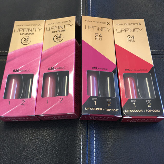 MAXFACTOR(マックスファクター)のMAX FACTOR LIPFINITY ゆうゆうさま 専用ページ コスメ/美容のベースメイク/化粧品(口紅)の商品写真