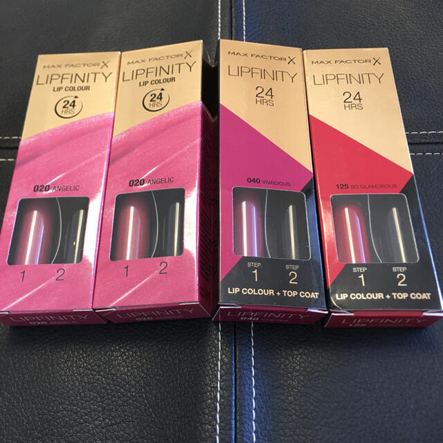 MAXFACTOR(マックスファクター)のMAX FACTOR LIPFINITY ゆうゆうさま 専用ページ コスメ/美容のベースメイク/化粧品(口紅)の商品写真