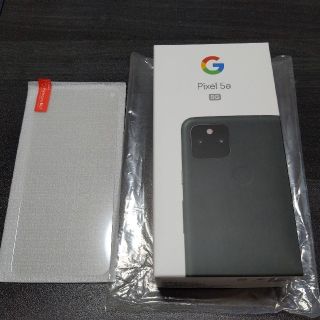 グーグルピクセル(Google Pixel)の【新品未使用品】Pixel5a (5G)　フィルム付(スマートフォン本体)