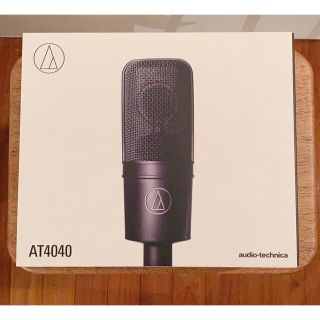 オーディオテクニカ(audio-technica)の新品未開封　オーディオテクニカ　AT4040 マイク(マイク)