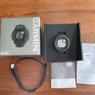 ガーミン(GARMIN)のGARMIN INSTINCT タフネスGPS アウトドアウオッチ(腕時計(デジタル))