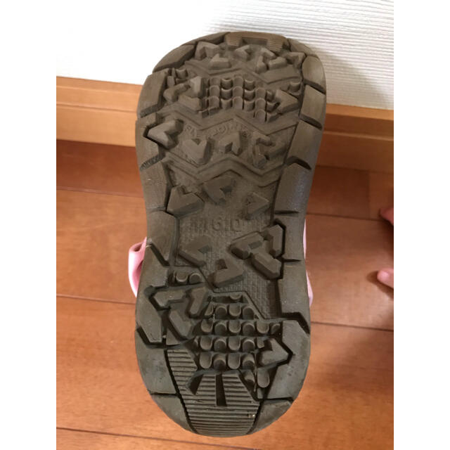 MOONSTAR (ムーンスター)のブーツ　子供16㎝ピンクリボン キッズ/ベビー/マタニティのキッズ靴/シューズ(15cm~)(ブーツ)の商品写真