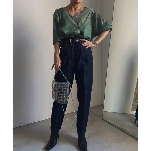 Ameri VINTAGE★HIGH WAIST TAPERED DENIM