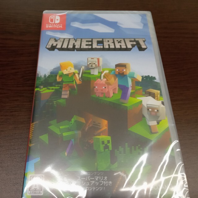 Nintendo Switch(ニンテンドースイッチ)のMinecraft Switch　マインクラフト　新品未開封 エンタメ/ホビーのゲームソフト/ゲーム機本体(家庭用ゲームソフト)の商品写真