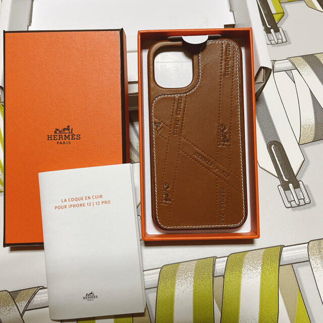 Hermes iPhone12/12pro 用 ケース 新品