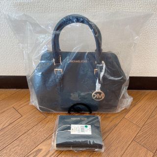 マイケルコース(MICHAEL KORS)の【未使用】MICHAEL KORS バッグ 財布 セット(ハンドバッグ)