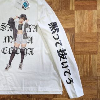 ■新品 ソフトオンデマンド 紗倉まな Tシャツ 白M ロンT まなT■