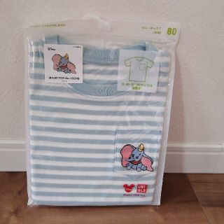 ユニクロ(UNIQLO)のmikura 様専用☆新品未使用☆ユニクロ　ベビー80　クルーネックT(Ｔシャツ)