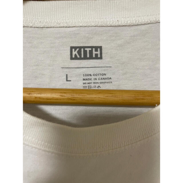 売り切りセール！KITH Tシャツ　ホワイト　Lサイズ メンズのトップス(Tシャツ/カットソー(半袖/袖なし))の商品写真