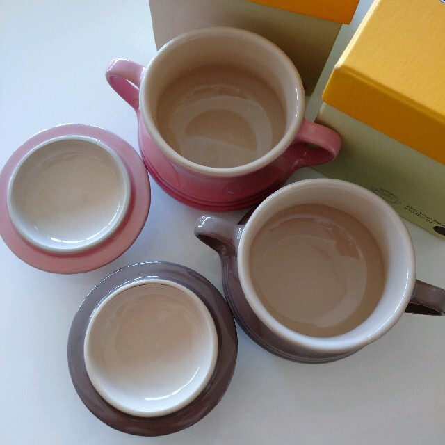 廃盤品 ル・クルーゼ ミニスープボウル 2個セット 廃盤品 ル・クルーゼ ミニスープボウル 2個セット