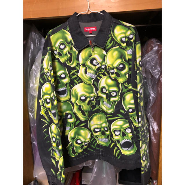 Supreme(シュプリーム)のsupreme 18SS Skull Pile Work Jacket メンズのジャケット/アウター(ブルゾン)の商品写真