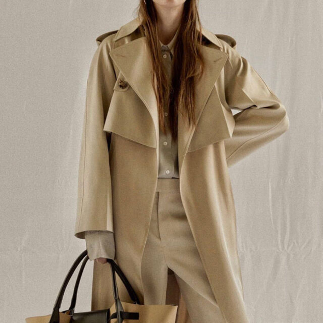 celine - Céline トレンチコート ベージュの通販 by T |セリーヌなら
