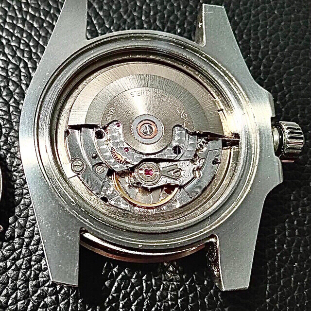 新品スイス ETA 2834 ムーブメント 116610 カスタム黒サブ腕時計(アナログ)
