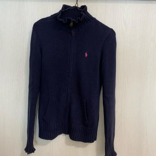 ラルフローレン(Ralph Lauren)のラルフローレン　ジップアップ　カーディガン　サイズ160(カーディガン)