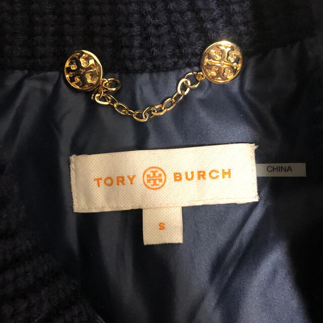 Tory Burch   美品 トリーバーチ アウター ネイビー キルティングの