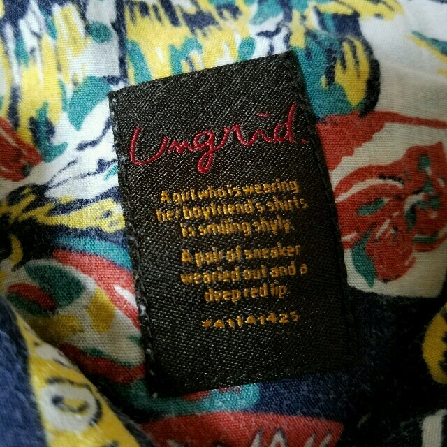 Ungrid(アングリッド)のUngrid♡アロハシャツ レディースのトップス(シャツ/ブラウス(半袖/袖なし))の商品写真
