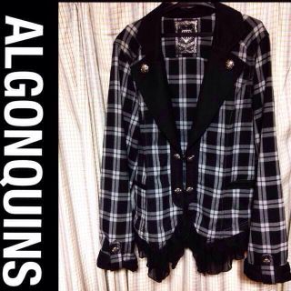 ALGONQUINS 2wayチェックジャケット