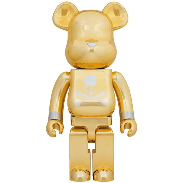 MEDICOM TOY(メディコムトイ)のBE@RBRICK mastermind JAPAN 1000％ GOLD エンタメ/ホビーのフィギュア(その他)の商品写真