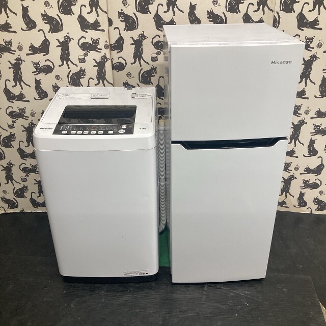 118　8Prince様　最新18年製　　冷蔵庫　洗濯機　セット