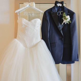 ヴェラウォン(Vera Wang)の1月最終価格♡即納♡verawang バレリーナ♡US0サイズ(ウェディングドレス)