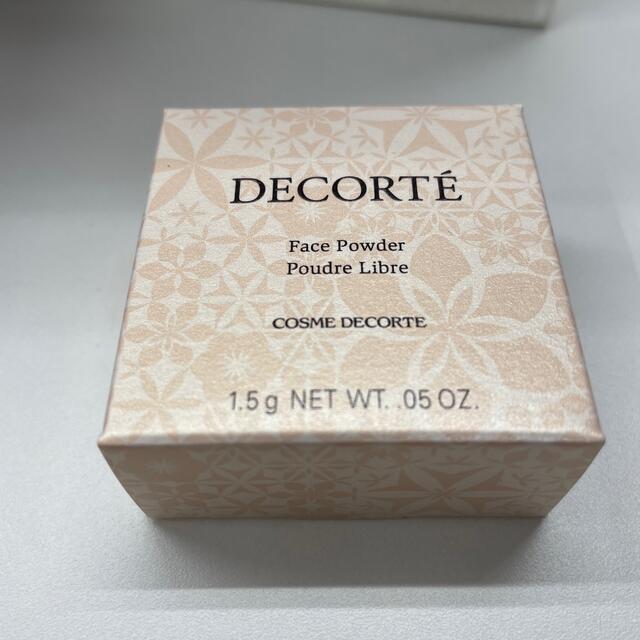 COSME DECORTE(コスメデコルテ)のコスメデコルテ　フェイスパウダー　00番　携帯用1.５g新品 コスメ/美容のベースメイク/化粧品(フェイスパウダー)の商品写真