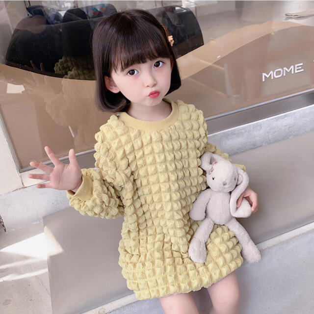 子供用ワンピース＊子供服＊秋服＊韓国 キッズ/ベビー/マタニティのキッズ服女の子用(90cm~)(ワンピース)の商品写真