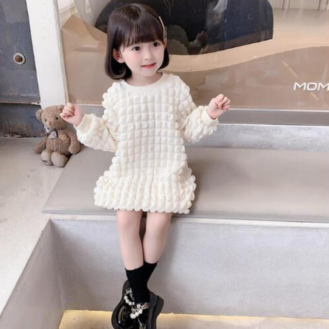 子供用ワンピース＊子供服＊秋服＊韓国 キッズ/ベビー/マタニティのキッズ服女の子用(90cm~)(ワンピース)の商品写真