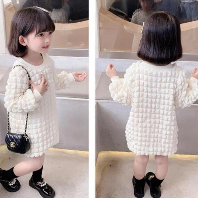 子供用ワンピース＊子供服＊秋服＊韓国 キッズ/ベビー/マタニティのキッズ服女の子用(90cm~)(ワンピース)の商品写真