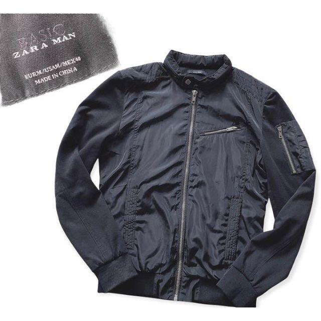 ZARA(ザラ)のZARA MAN ザラ ブルゾン　フード付き メンズのジャケット/アウター(ブルゾン)の商品写真