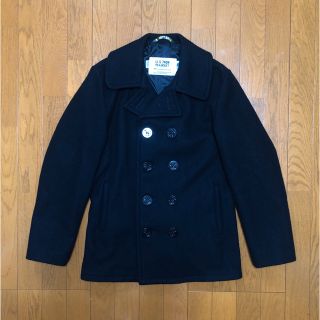 ショット(schott)の良品 Schott 753US Pコート 36 タイト スリム ピーコート 濃紺(ピーコート)