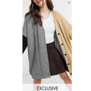 新品未使用品　エイソス　ASOS  カーディガン　XS