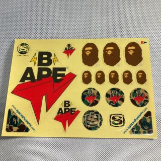 アベイシングエイプ(A BATHING APE)のA BATHING APE☆ステッカー☆シール(その他)