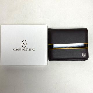 ジャンニバレンチノ(GIANNI VALENTINO)のGIANNI VALENTINO二つ折財布（コイン入れ付）(折り財布)