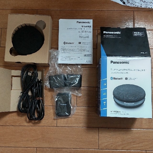 Panasonic(パナソニック)のPanasonic  ポータブルワイヤレススピーカー Bluetooth対応 S スマホ/家電/カメラのスマホ/家電/カメラ その他(その他)の商品写真