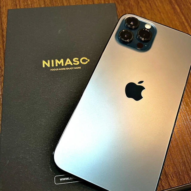 iPhone 12 proMax 256 GB SIMフリー　パシフィックブルー