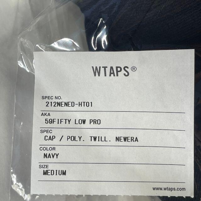 W)taps(ダブルタップス)の21AW WTAPS 59FIFTY NEWERA NAVY Mサイズ メンズの帽子(キャップ)の商品写真