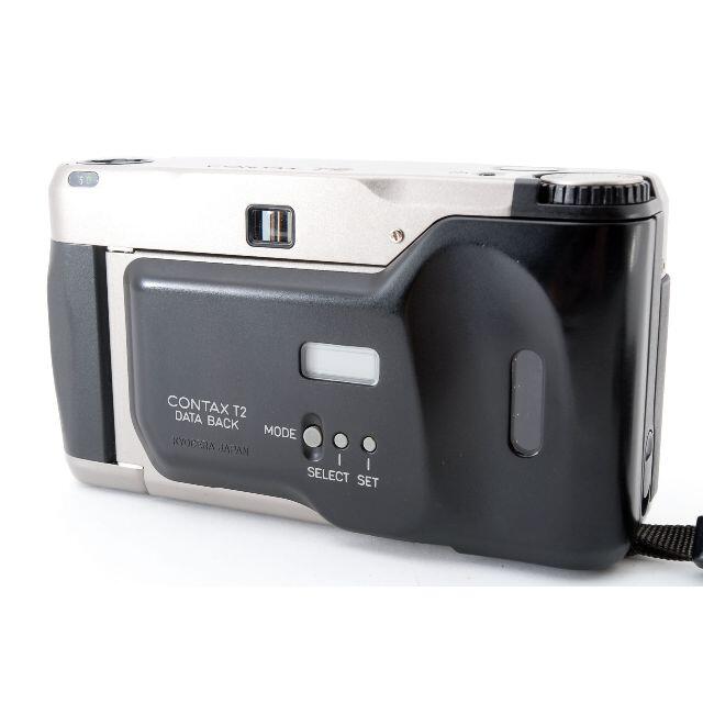 CONTAX T2 チタンクローム スマホ/家電/カメラのカメラ(フィルムカメラ)の商品写真