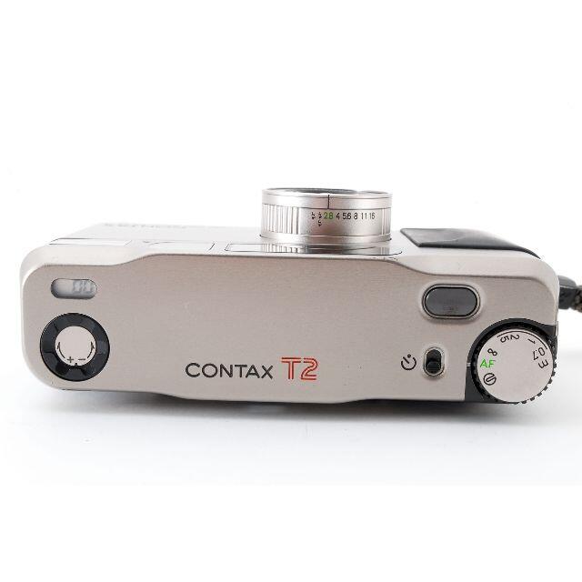 CONTAX T2 チタンクローム スマホ/家電/カメラのカメラ(フィルムカメラ)の商品写真