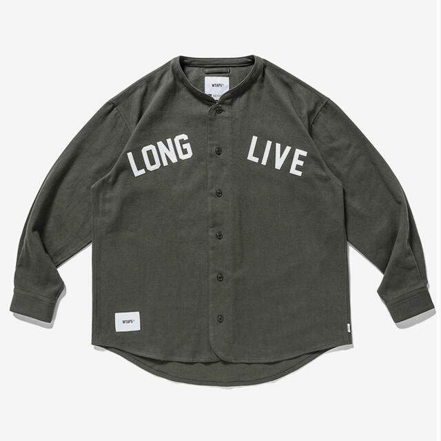 WTAPS 21AW LEAGUE LS オリーブ L ベースボール シャツ - www ...