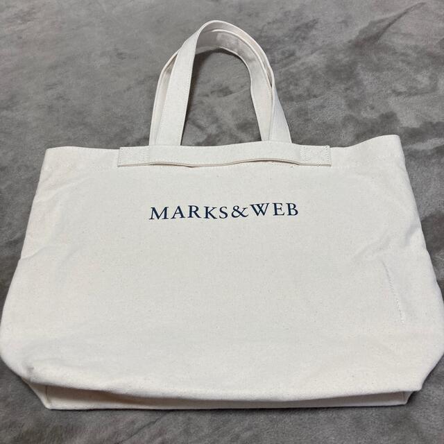 MARKS&WEB(マークスアンドウェブ)のMARKS&WEB コットンキャンパストートバッグ　L レディースのバッグ(トートバッグ)の商品写真