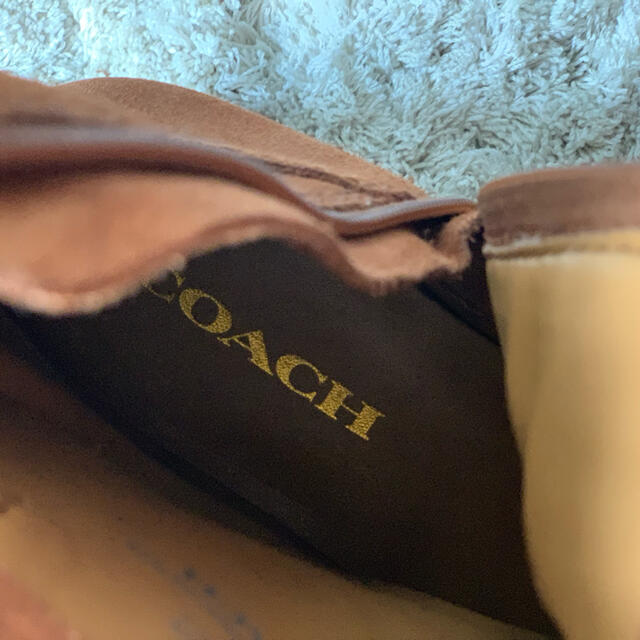 COACH(コーチ)のCOACHコーチ新品スエードワークブーツ レディースの靴/シューズ(ブーツ)の商品写真