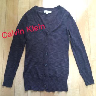 カルバンクライン(Calvin Klein)のCalvin Klein ロングカーディガン(カーディガン)