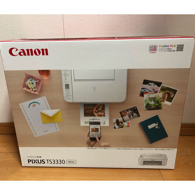 税込?送料無料
 A4インクジェット複合機 【ここもも様専用】プリンター　キャノン(Ｃａｎｏｎ)ＰＩＸＵＳ Wi-Fi対応 ＴＳ３３３０ Good: オフィス用品 1