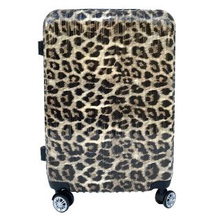 キャリーケース ヒョウ柄 Lサイズ レオパード 新品 拡張機能付き