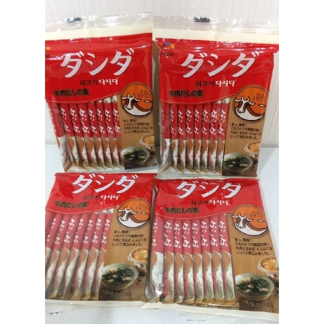 コストコ(コストコ)のダシダ  4袋   48本  【コストコ】 食品/飲料/酒の食品(調味料)の商品写真