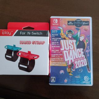 ニンテンドースイッチ(Nintendo Switch)のジャストダンス2020 Switch＋ハンドストラップ(家庭用ゲームソフト)