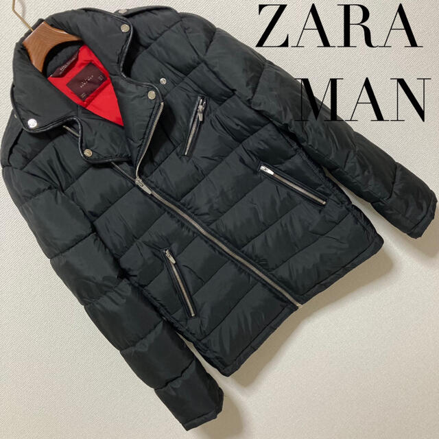 美品 完売品◆ZARA MAN ザラ マン◆ライダース 中綿 ダウンジャケット | フリマアプリ ラクマ