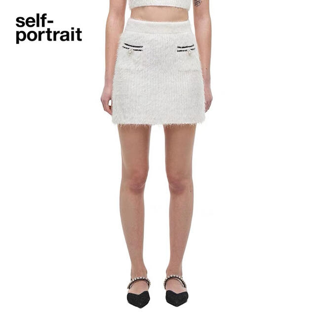 ✳️人気新作 新品SelfPortrait セットアップ | www.jarussi.com.br