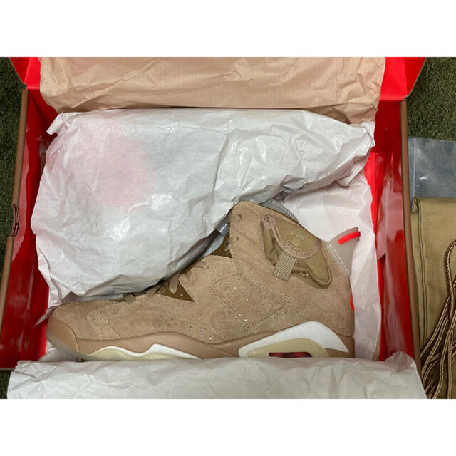 TRAVIS SCOTT NIKE AIR JORDAN 6 トラビス 26.5